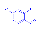 fluoro-4-vinylphenol；