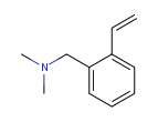 N,N-dimethyl-(2-vinylbenzyl)amine；2-Vinyl-N,N-dimethylbenzylamine；N,N-dimethylaminomethylstyrene；